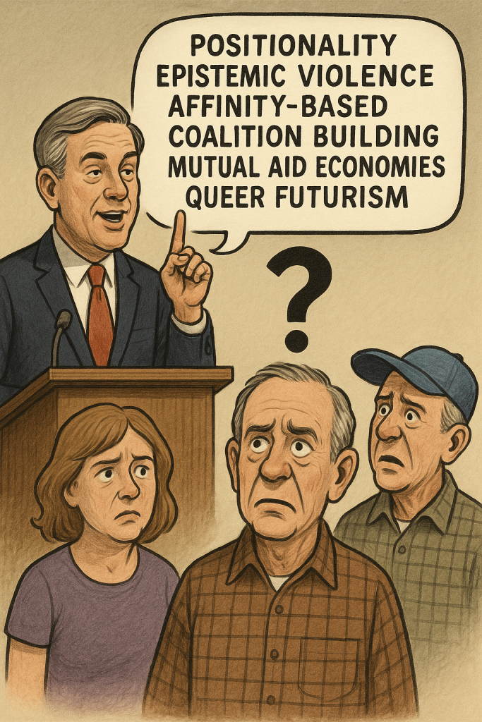 Democrats language problem exposed