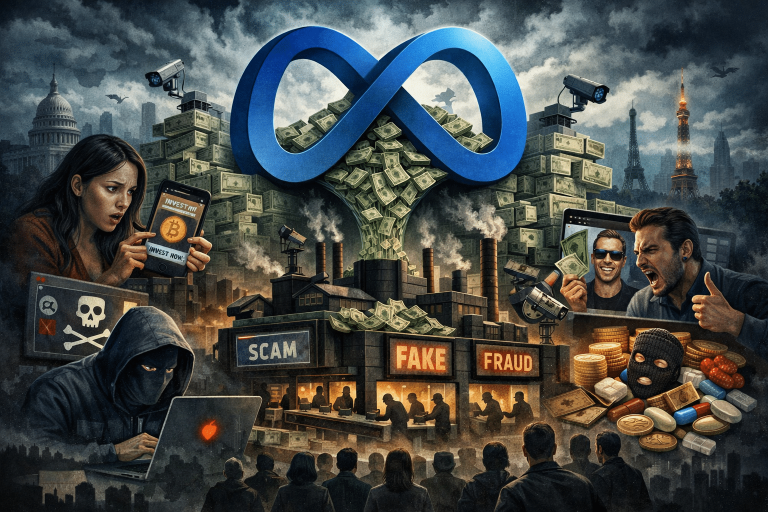 Meta scam ad empire