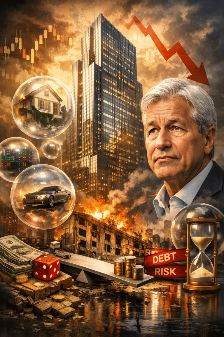 JPMorgan market bubble warning