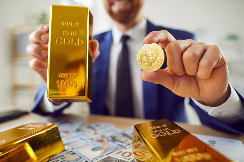 Financial control over tokenized gold