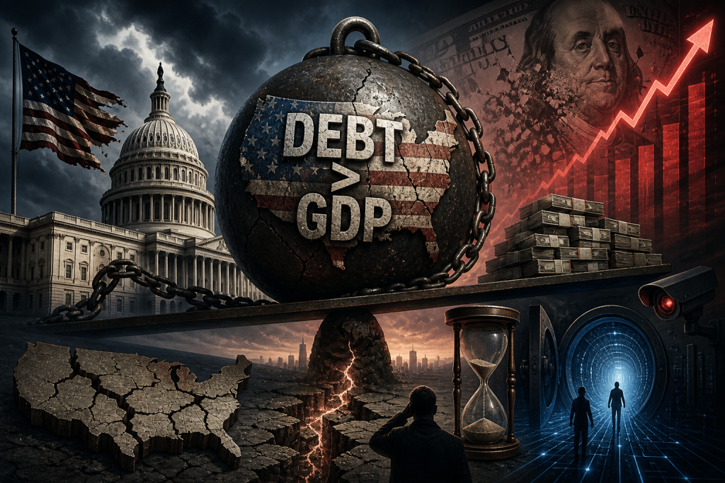 Rising National Debt: What Surpassing GDP Means for Inflation and Growth